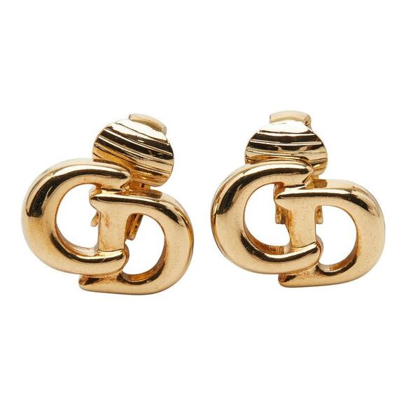 Dior CD Logo Earrings - Picture 2 of 6